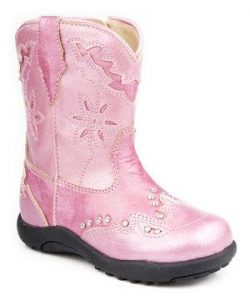 These special boots will have little ones giddy with excitement. Featuring soft faux leather and a perforated, scalloped saddle vamp, they're all that wee wearers need, from sunup to sundown. www.zulily.com